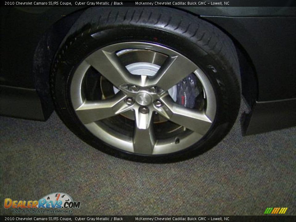 2010 Chevrolet Camaro SS/RS Coupe Cyber Gray Metallic / Black Photo #9