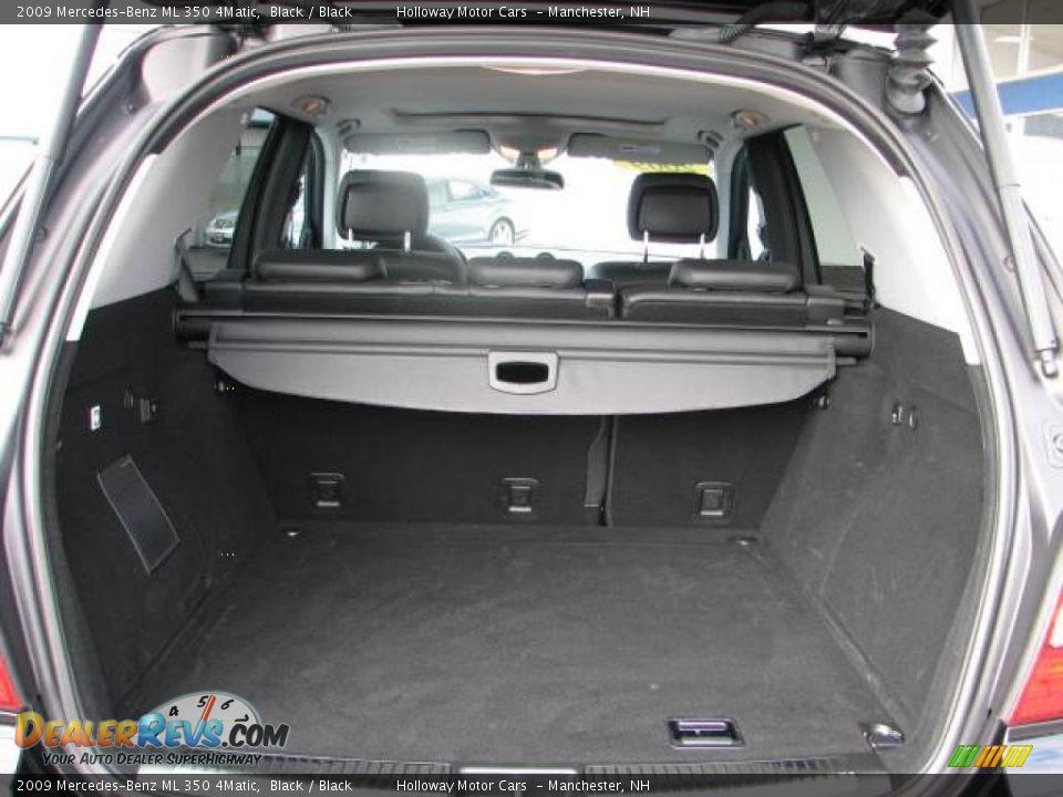 2009 Mercedes-Benz ML 350 4Matic Black / Black Photo #6