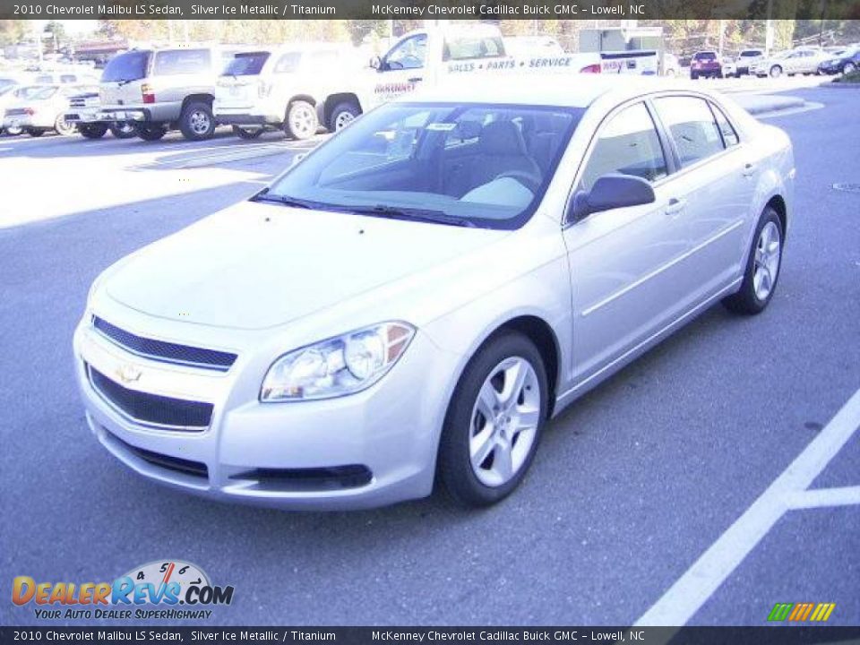 2010 Chevrolet Malibu LS Sedan Silver Ice Metallic / Titanium Photo #1