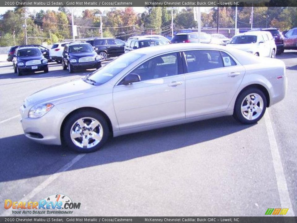 2010 Chevrolet Malibu LS Sedan Gold Mist Metallic / Cocoa/Cashmere Photo #1