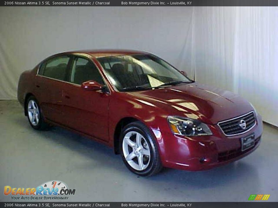 2006 Nissan Altima 3.5 SE Sonoma Sunset Metallic / Charcoal Photo #1