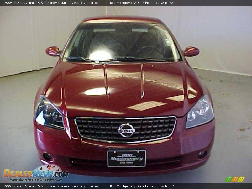 2006 Nissan Altima 3.5 SE Sonoma Sunset Metallic / Charcoal Photo #2