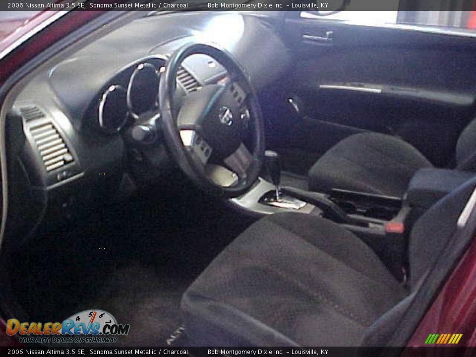 2006 Nissan Altima 3.5 SE Sonoma Sunset Metallic / Charcoal Photo #9