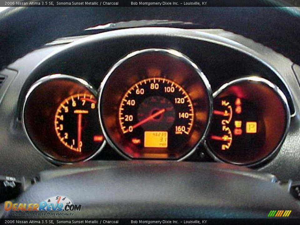 2006 Nissan Altima 3.5 SE Sonoma Sunset Metallic / Charcoal Photo #11