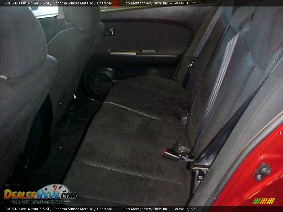 2006 Nissan Altima 3.5 SE Sonoma Sunset Metallic / Charcoal Photo #15