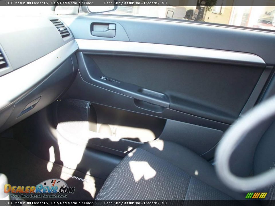 2010 Mitsubishi Lancer ES Rally Red Metallic / Black Photo #15