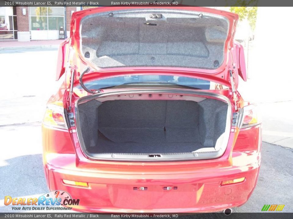 2010 Mitsubishi Lancer ES Rally Red Metallic / Black Photo #19
