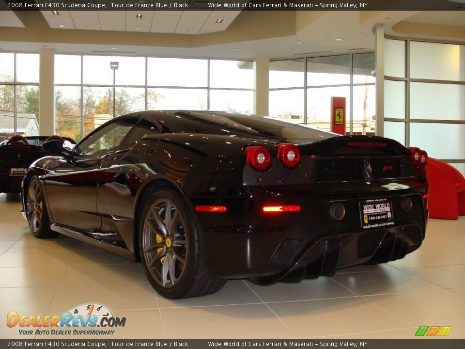2008 Ferrari F430 Scuderia Coupe Tour de France Blue / Black Photo #7