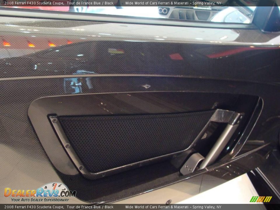 2008 Ferrari F430 Scuderia Coupe Tour de France Blue / Black Photo #11