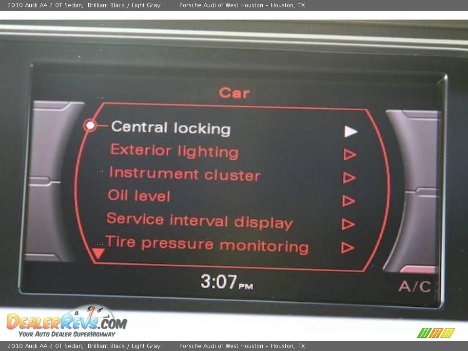 2010 Audi A4 2.0T Sedan Brilliant Black / Light Gray Photo #8