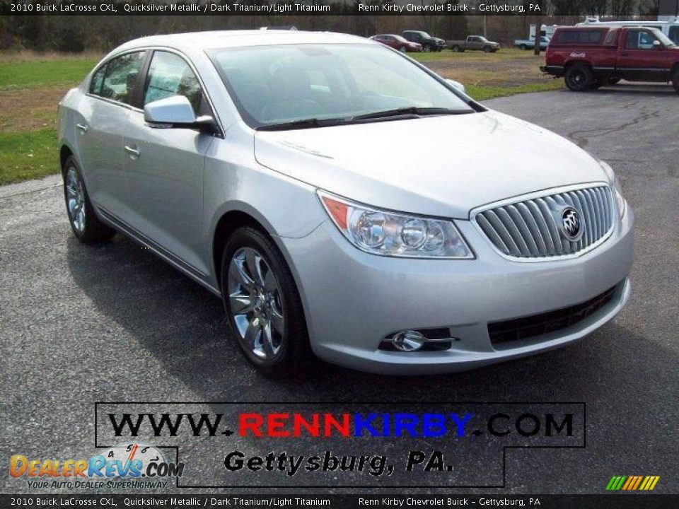 2010 Buick LaCrosse CXL Quicksilver Metallic / Dark Titanium/Light Titanium Photo #1