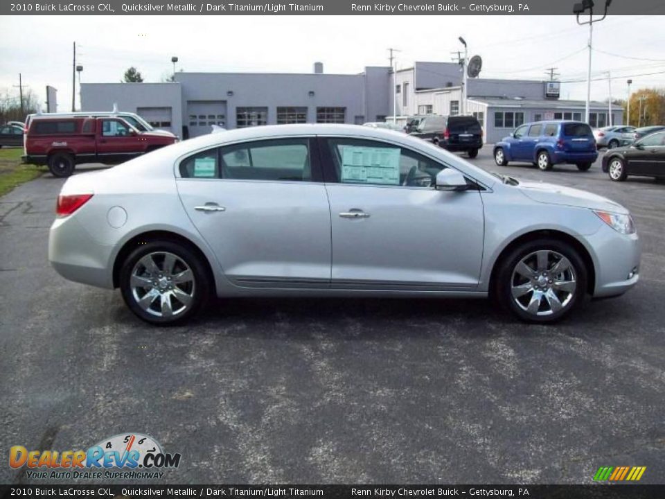 2010 Buick LaCrosse CXL Quicksilver Metallic / Dark Titanium/Light Titanium Photo #5