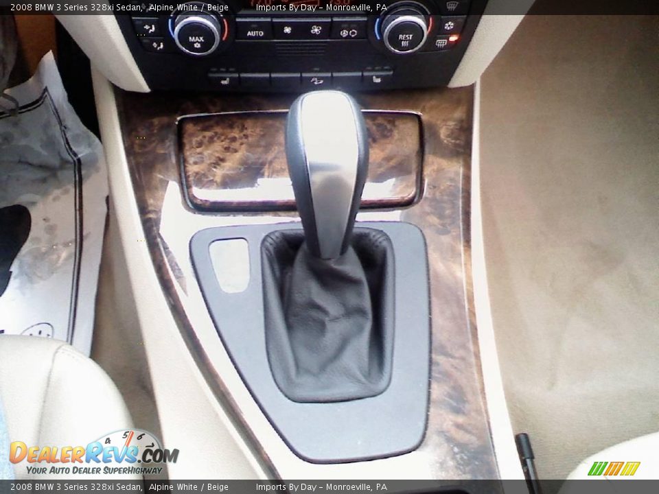 2008 BMW 3 Series 328xi Sedan Alpine White / Beige Photo #18