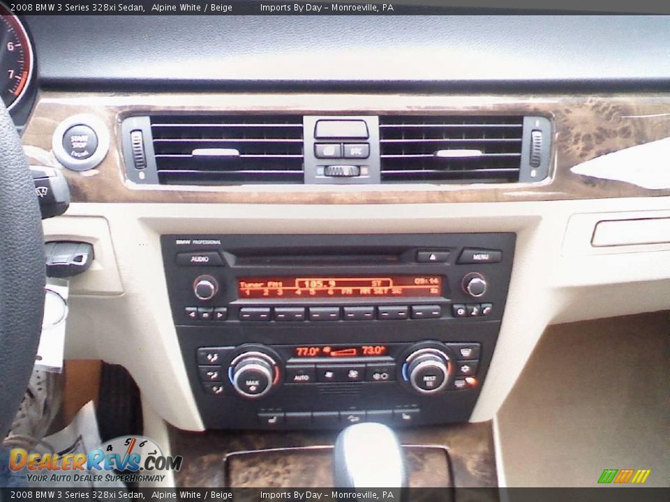 2008 BMW 3 Series 328xi Sedan Alpine White / Beige Photo #19