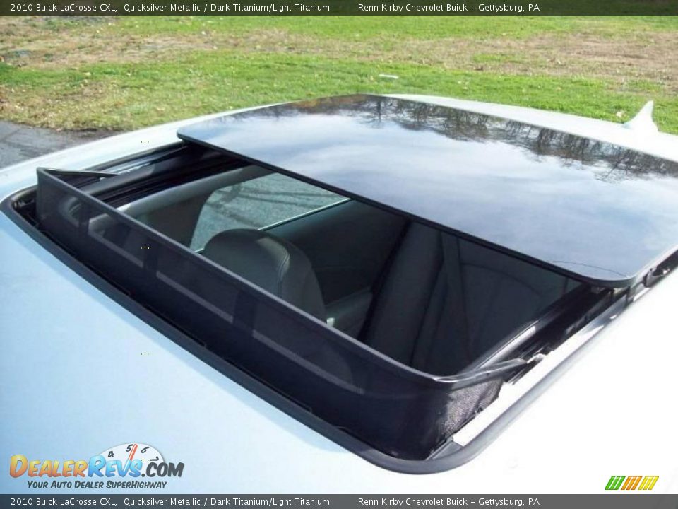2010 Buick LaCrosse CXL Quicksilver Metallic / Dark Titanium/Light Titanium Photo #14