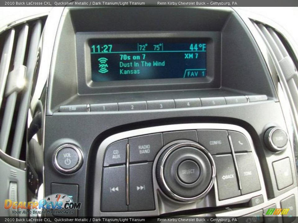 2010 Buick LaCrosse CXL Quicksilver Metallic / Dark Titanium/Light Titanium Photo #20