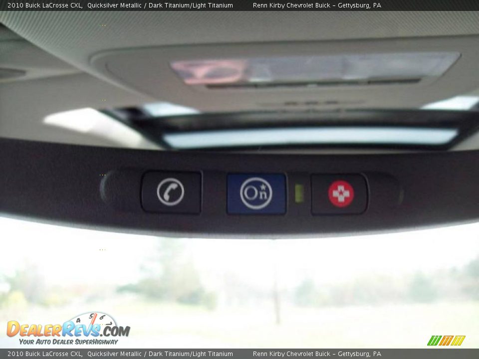 2010 Buick LaCrosse CXL Quicksilver Metallic / Dark Titanium/Light Titanium Photo #23