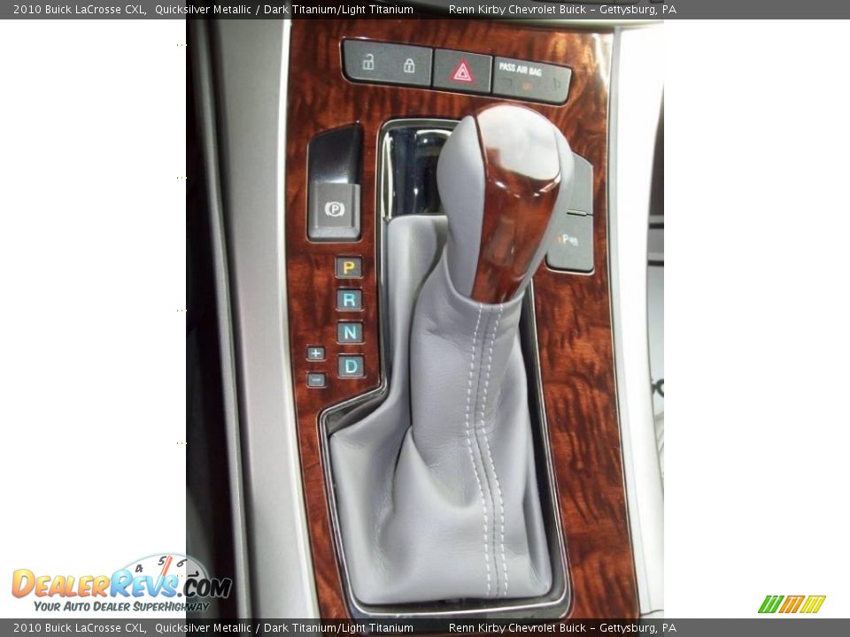 2010 Buick LaCrosse CXL Quicksilver Metallic / Dark Titanium/Light Titanium Photo #25