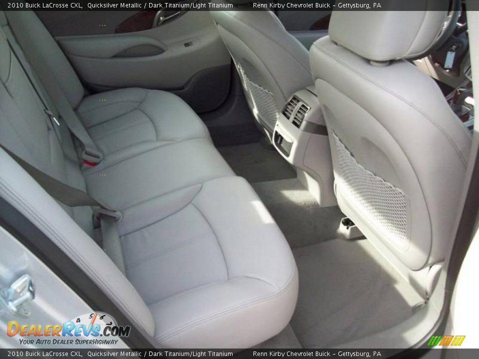 2010 Buick LaCrosse CXL Quicksilver Metallic / Dark Titanium/Light Titanium Photo #28