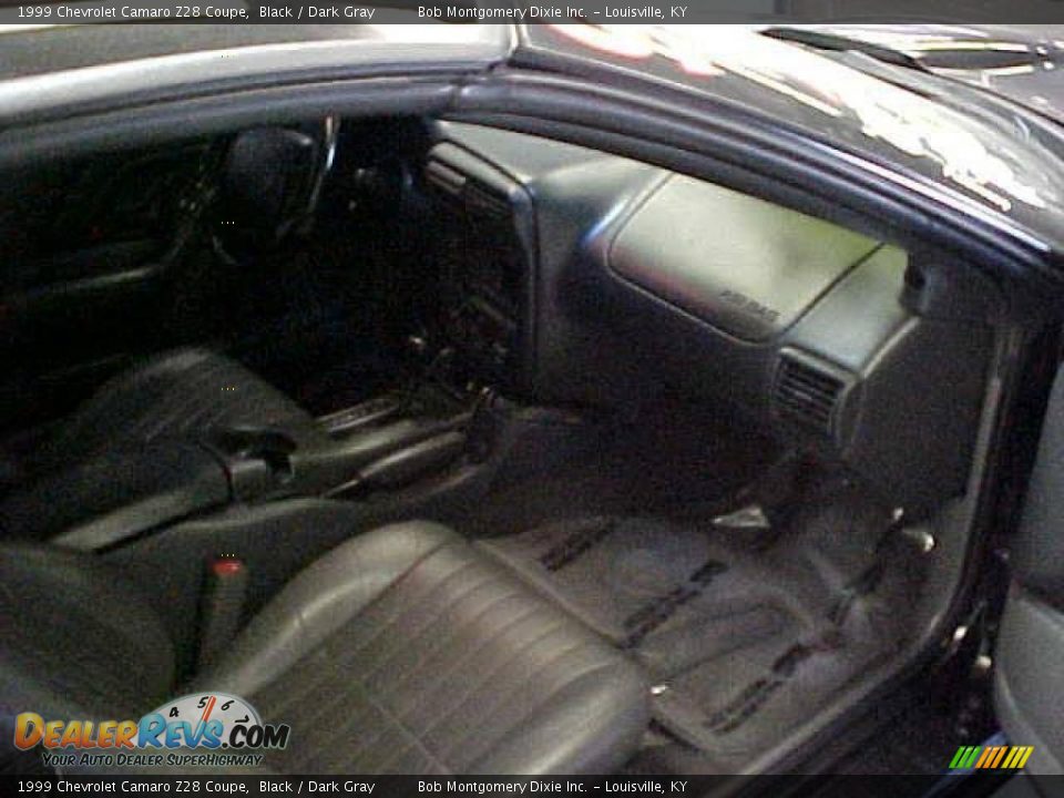 1999 Chevrolet Camaro Z28 Coupe Black / Dark Gray Photo #7