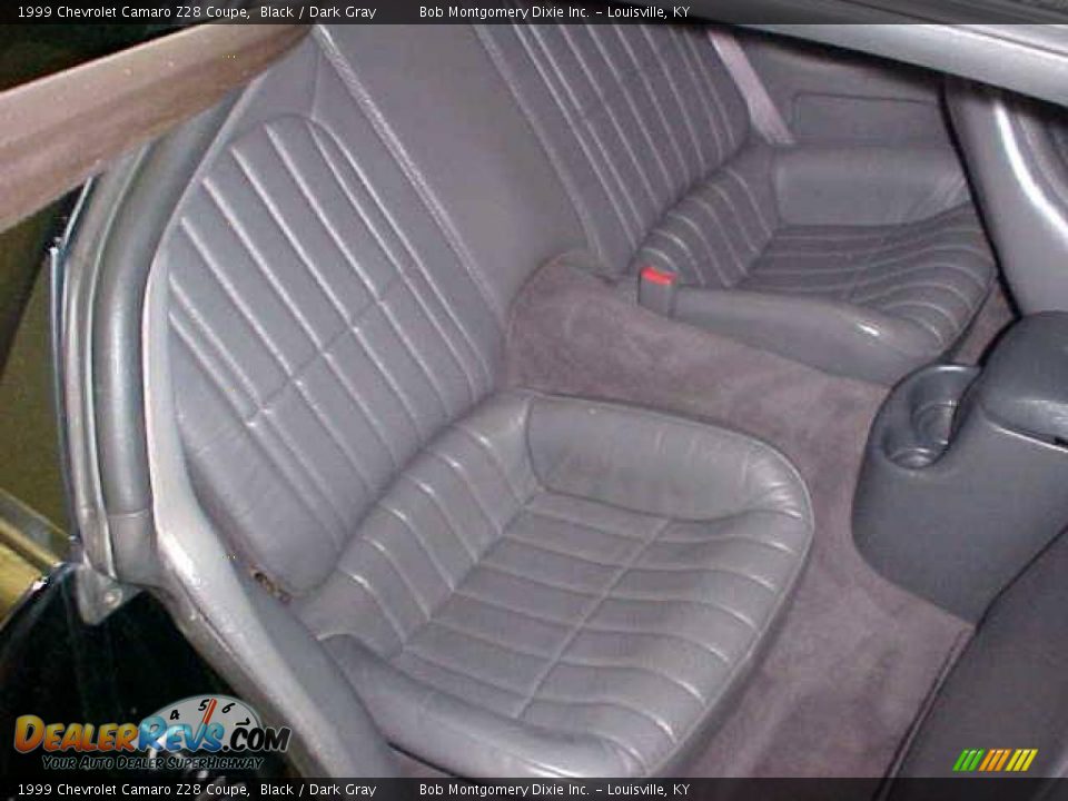 1999 Chevrolet Camaro Z28 Coupe Black / Dark Gray Photo #9