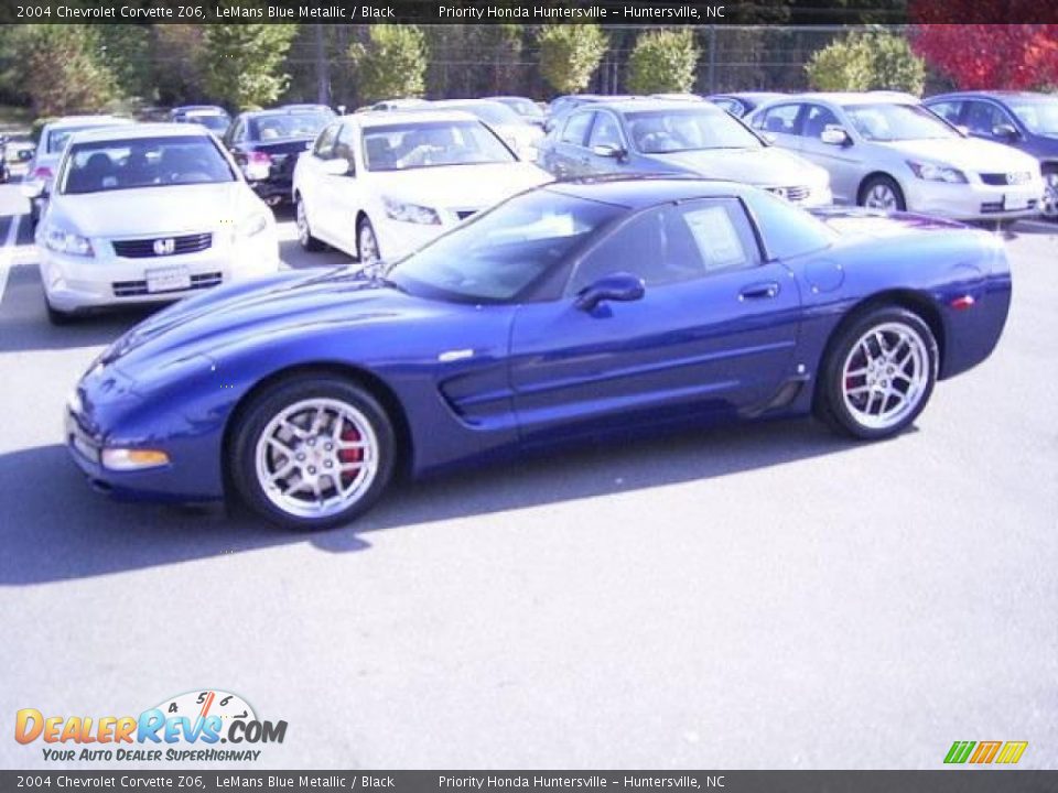 2004 Chevrolet Corvette Z06 LeMans Blue Metallic / Black Photo #1