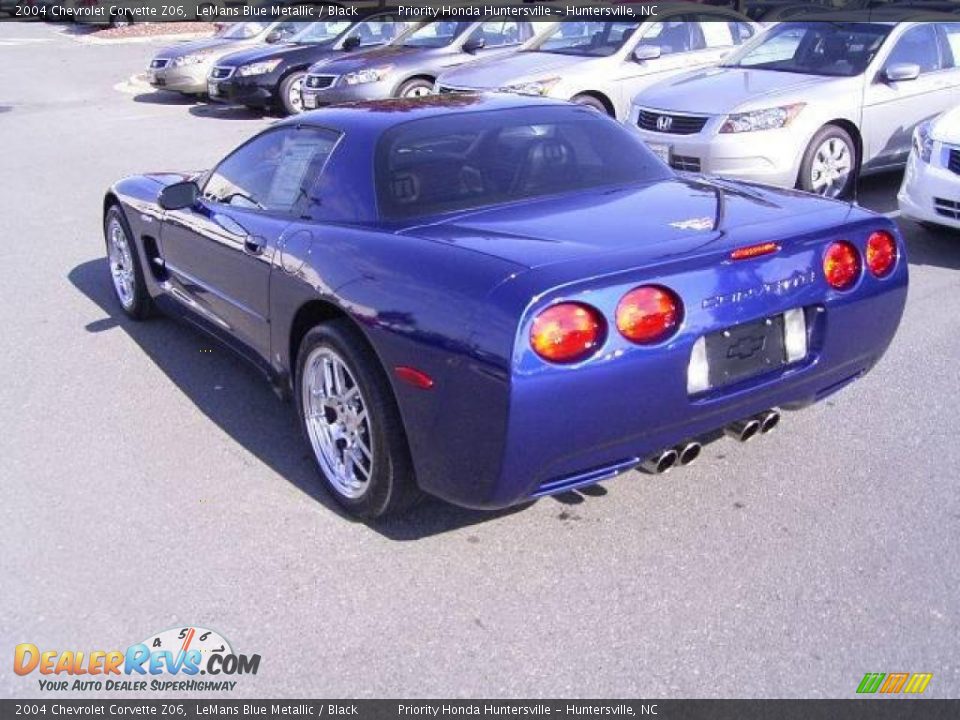 2004 Chevrolet Corvette Z06 LeMans Blue Metallic / Black Photo #2