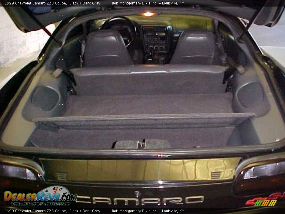1999 Chevrolet Camaro Z28 Coupe Black / Dark Gray Photo #12