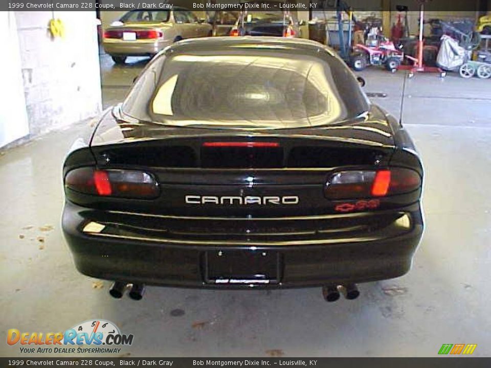 1999 Chevrolet Camaro Z28 Coupe Black / Dark Gray Photo #13