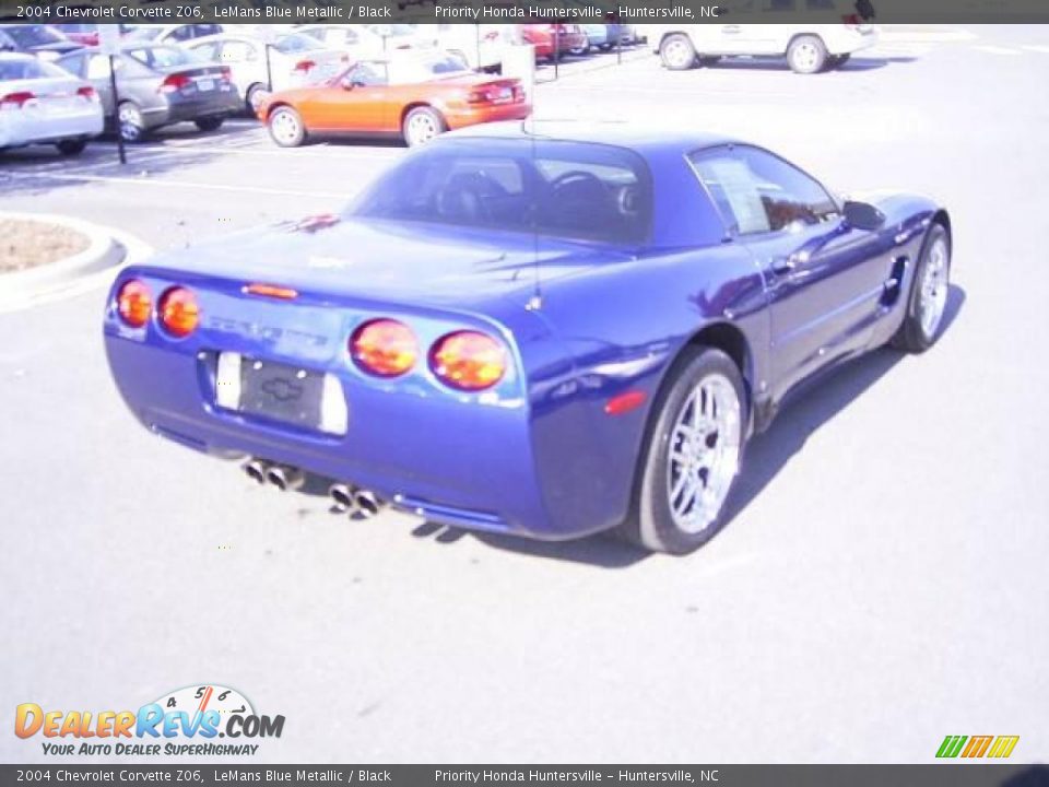 2004 Chevrolet Corvette Z06 LeMans Blue Metallic / Black Photo #4