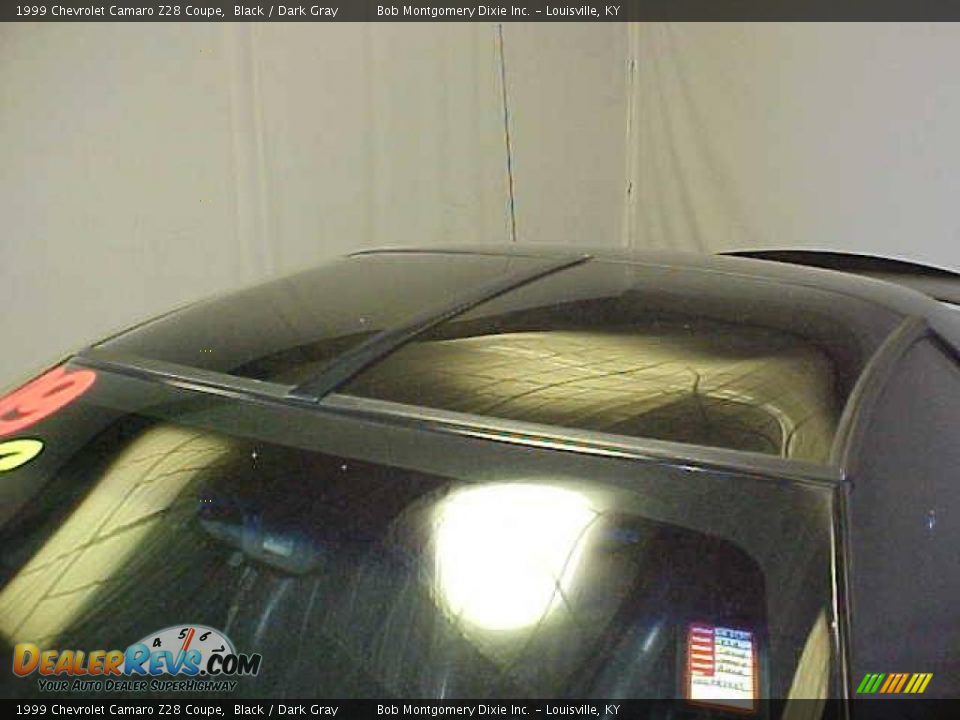 1999 Chevrolet Camaro Z28 Coupe Black / Dark Gray Photo #14