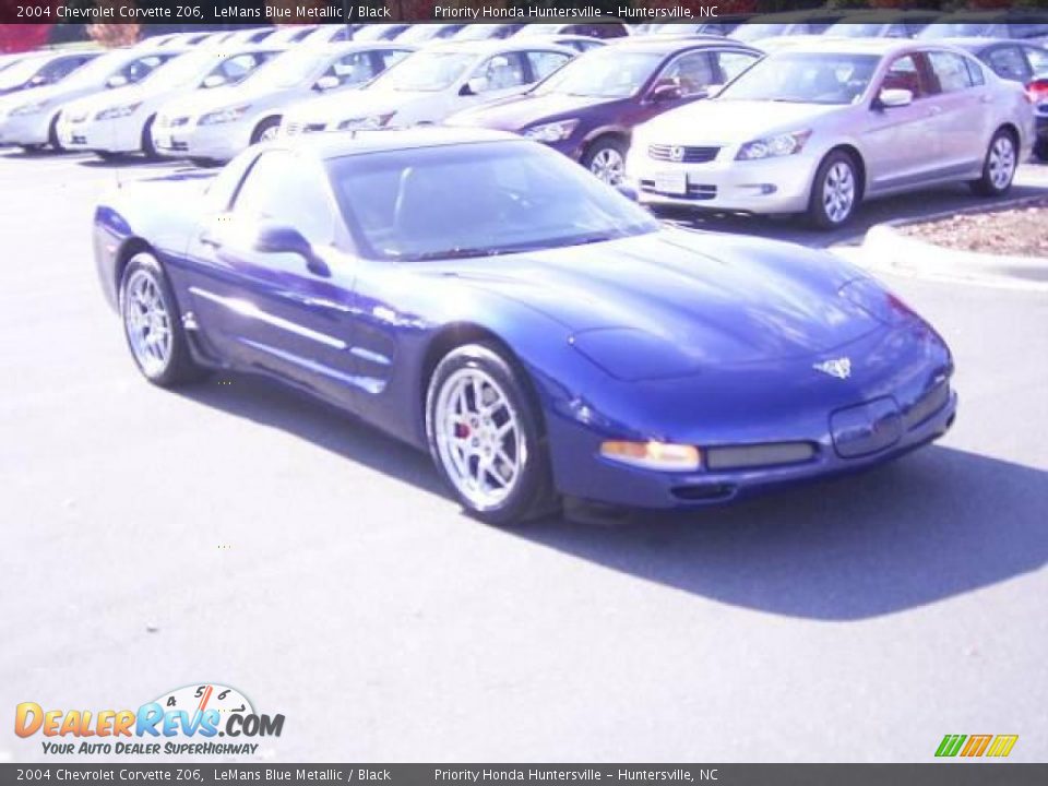 2004 Chevrolet Corvette Z06 LeMans Blue Metallic / Black Photo #5