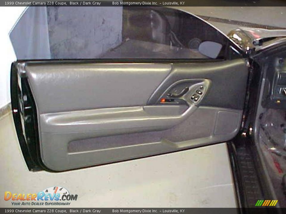 1999 Chevrolet Camaro Z28 Coupe Black / Dark Gray Photo #15