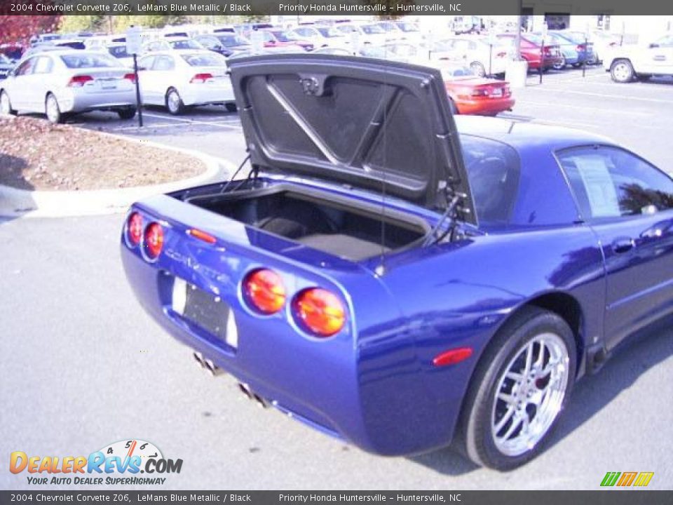 2004 Chevrolet Corvette Z06 LeMans Blue Metallic / Black Photo #11