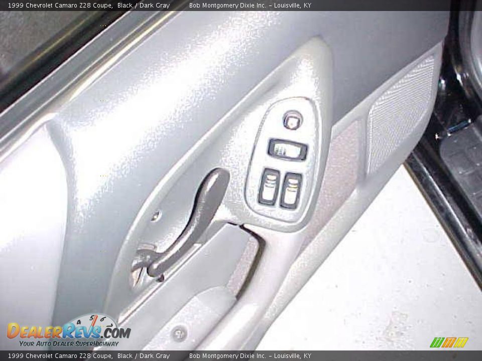 1999 Chevrolet Camaro Z28 Coupe Black / Dark Gray Photo #19