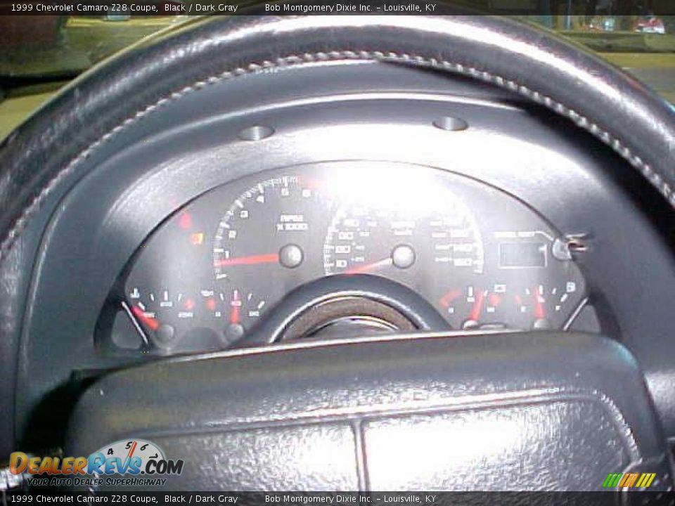 1999 Chevrolet Camaro Z28 Coupe Black / Dark Gray Photo #20