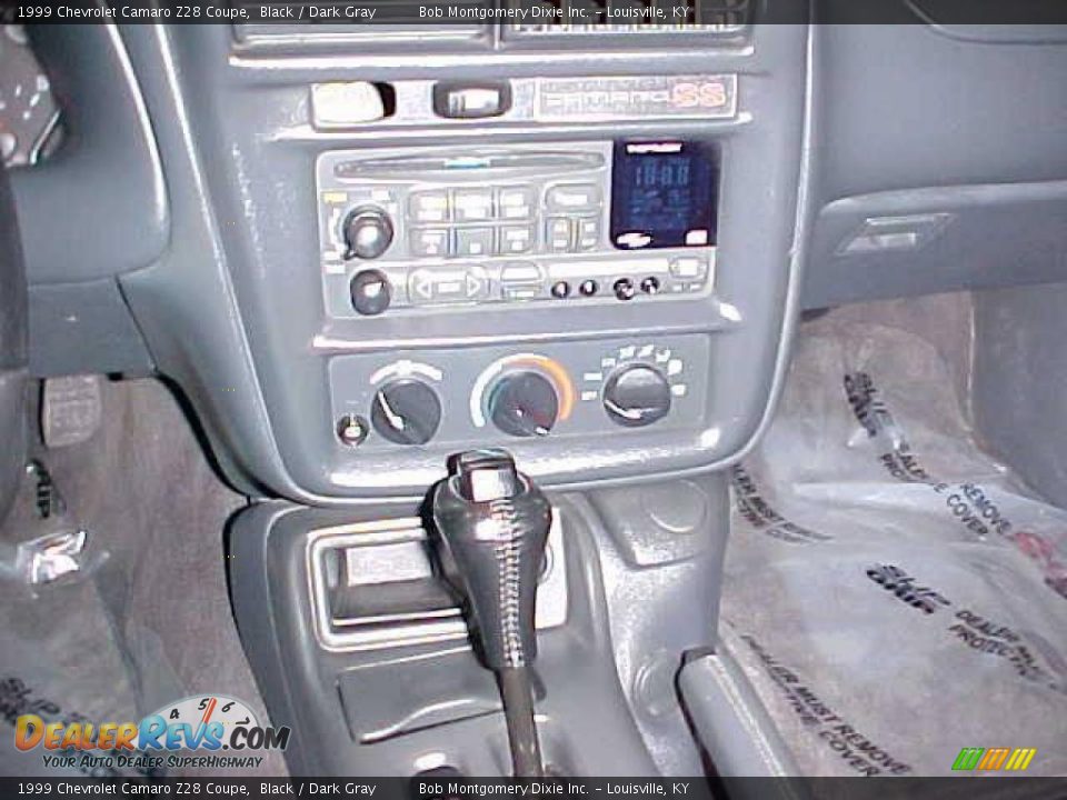 1999 Chevrolet Camaro Z28 Coupe Black / Dark Gray Photo #21