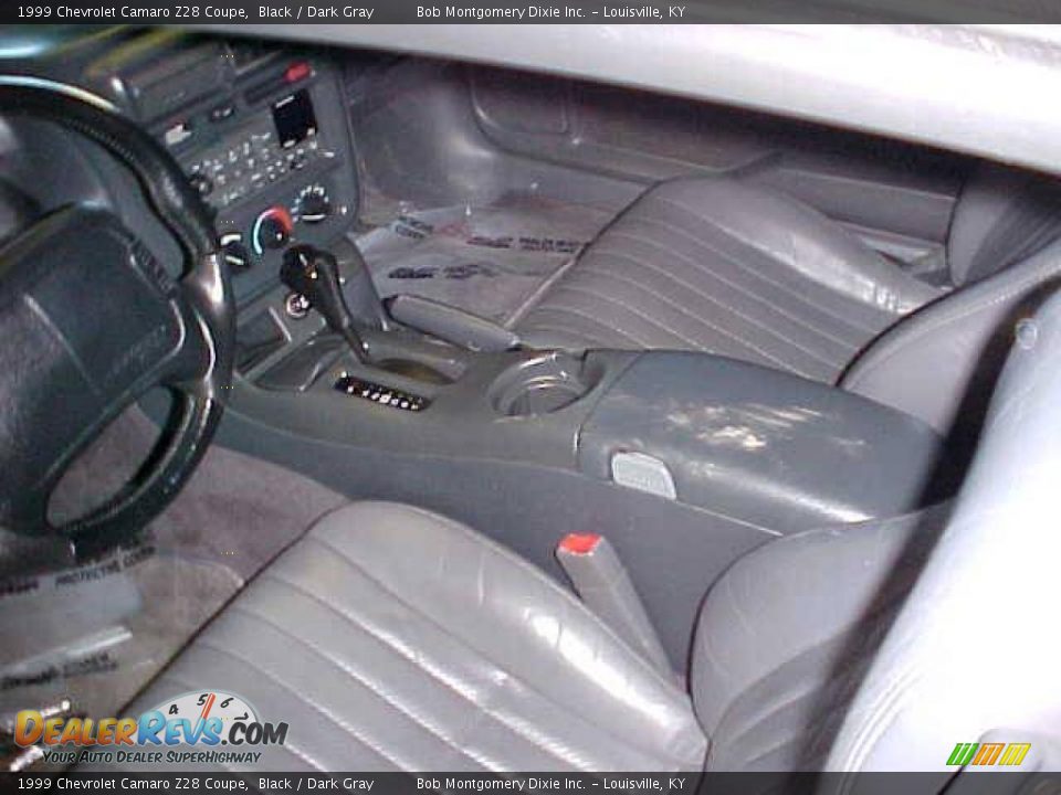 1999 Chevrolet Camaro Z28 Coupe Black / Dark Gray Photo #22