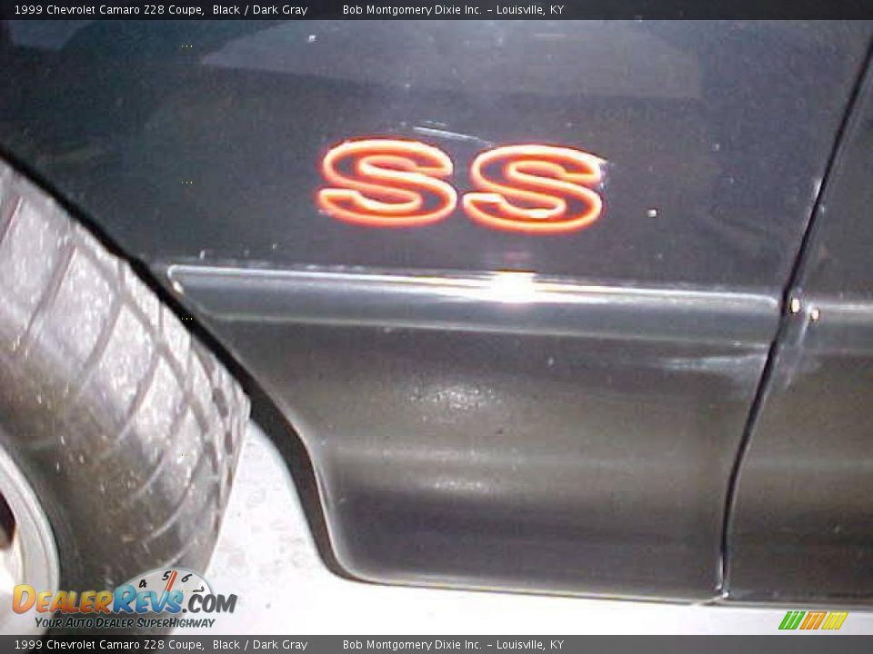1999 Chevrolet Camaro Z28 Coupe Black / Dark Gray Photo #23