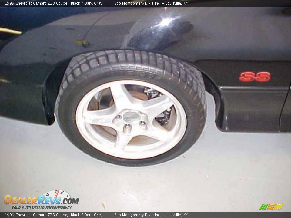 1999 Chevrolet Camaro Z28 Coupe Black / Dark Gray Photo #24