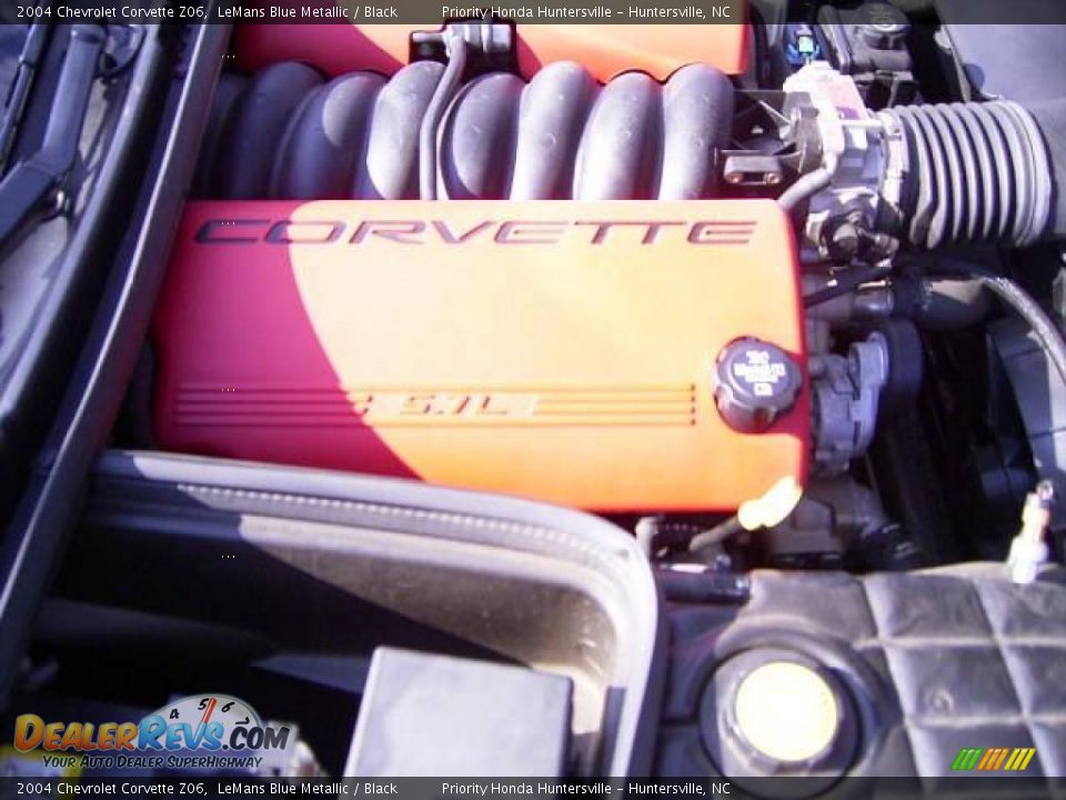 2004 Chevrolet Corvette Z06 LeMans Blue Metallic / Black Photo #18