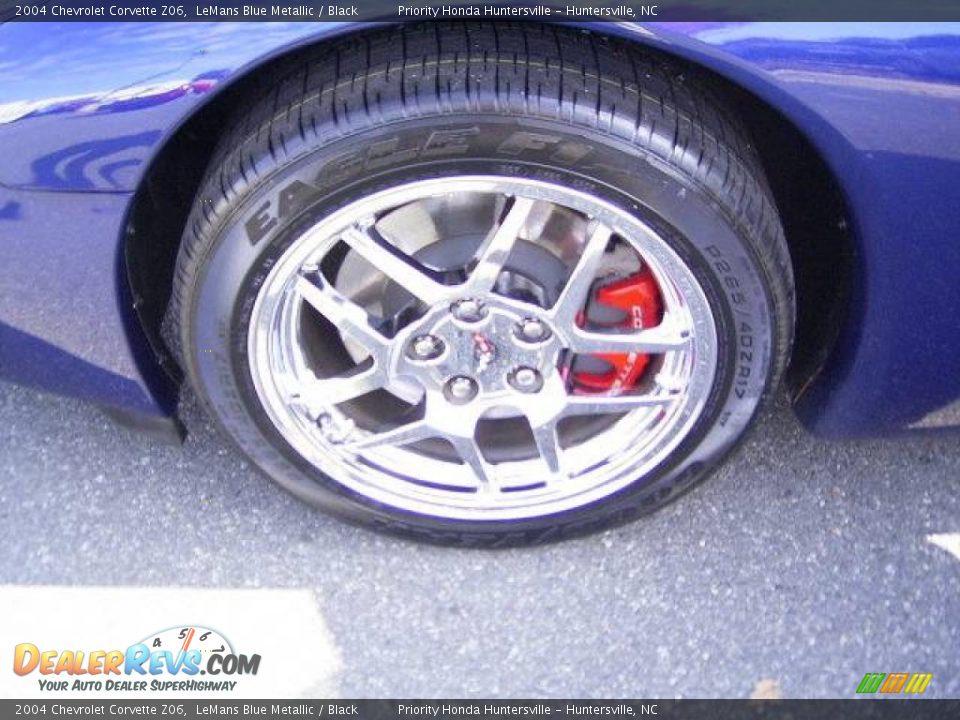 2004 Chevrolet Corvette Z06 LeMans Blue Metallic / Black Photo #20