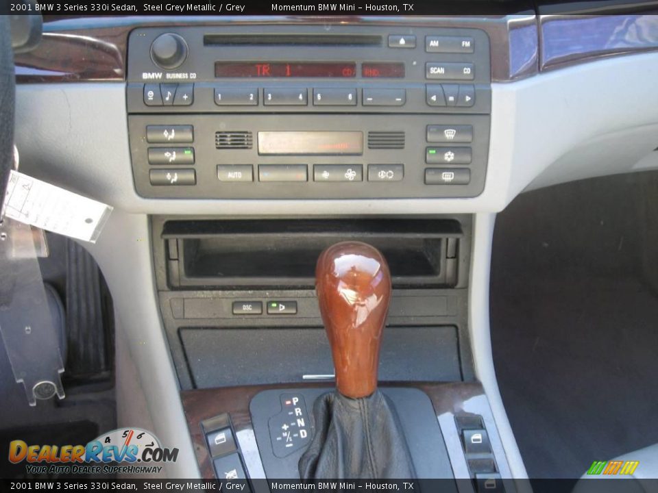 2001 BMW 3 Series 330i Sedan Steel Grey Metallic / Grey Photo #15
