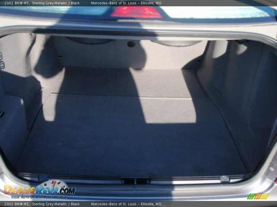 2002 BMW M5 Sterling Grey Metallic / Black Photo #15