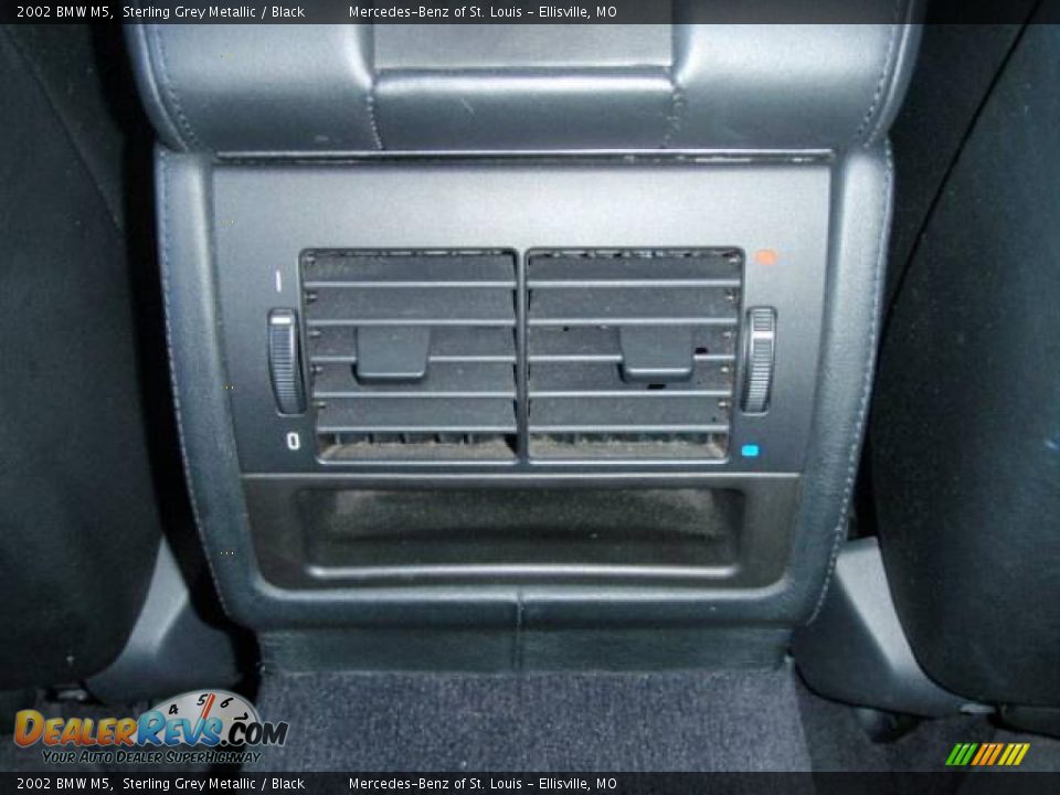 2002 BMW M5 Sterling Grey Metallic / Black Photo #18
