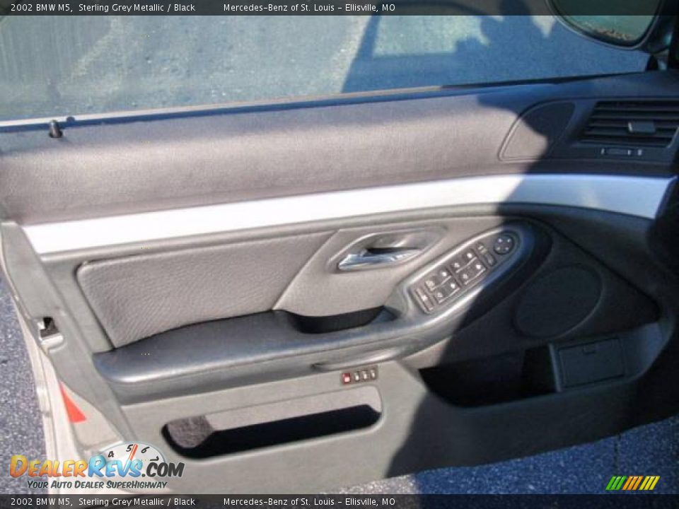 2002 BMW M5 Sterling Grey Metallic / Black Photo #20