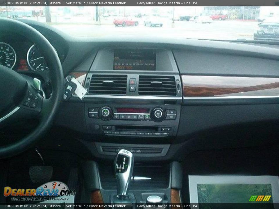 2009 BMW X6 xDrive35i Mineral Silver Metallic / Black Nevada Leather Photo #10