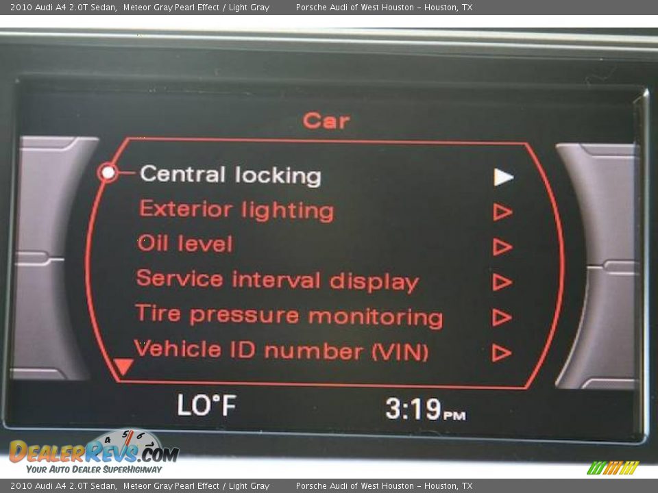 2010 Audi A4 2.0T Sedan Meteor Gray Pearl Effect / Light Gray Photo #8