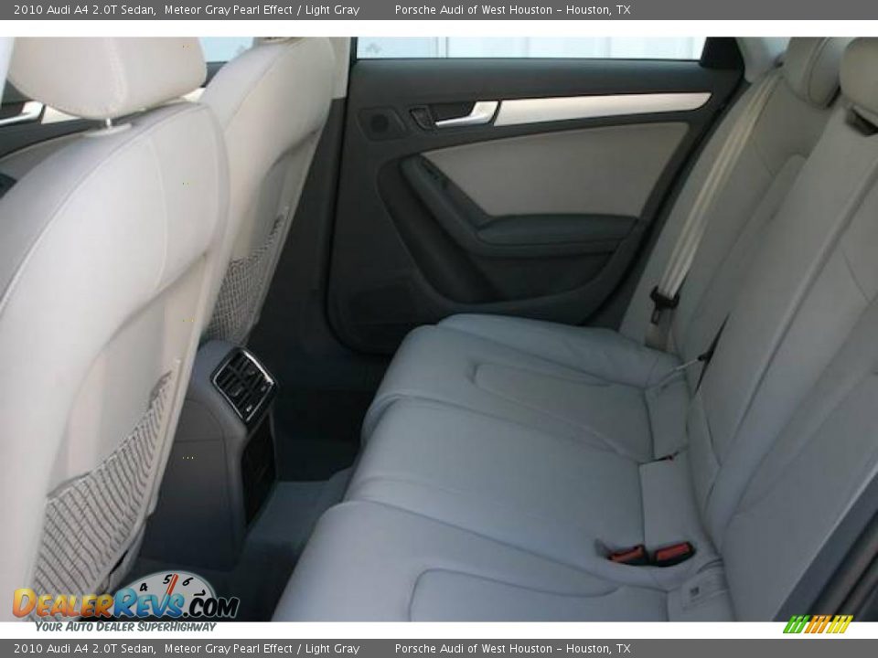 2010 Audi A4 2.0T Sedan Meteor Gray Pearl Effect / Light Gray Photo #7