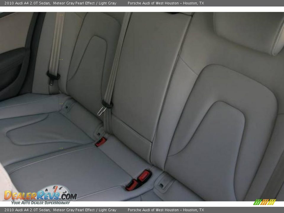 2010 Audi A4 2.0T Sedan Meteor Gray Pearl Effect / Light Gray Photo #16